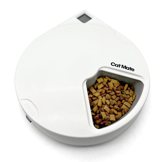C500 Automatic Pet Feeder with Digital Timer and Ice Packs - for Cats and Small Dogs